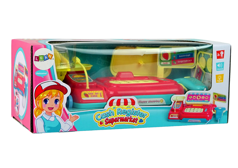 Kasos aparatas su vežymėliu lean toys
