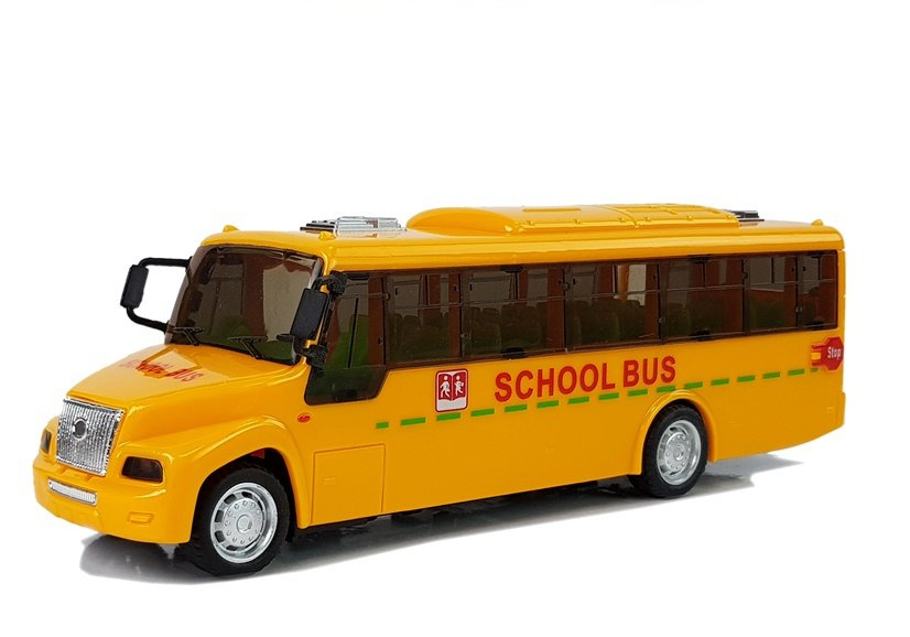 Žaislinis mokyklinis autobusas su šviesomis ir garsais, 20 cm 1