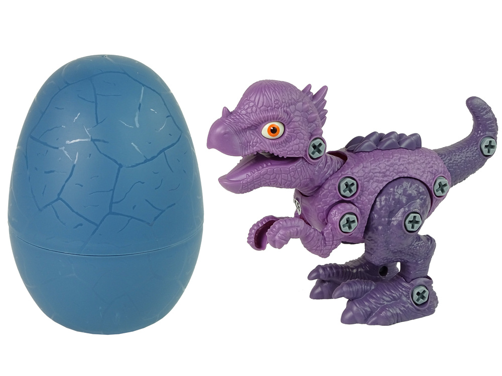 Dinozaurų rinkinys lean toys, violetinis