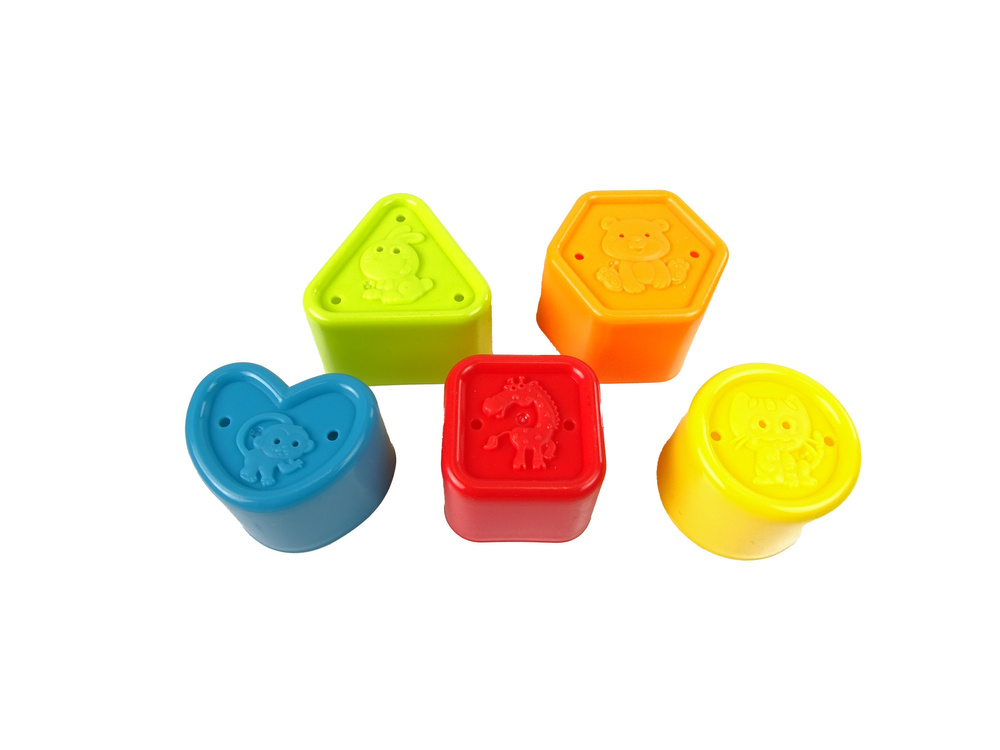 Lean toys mokomieji kaušiniai puodeliai piramidės valčių rūšiuotojas voniai