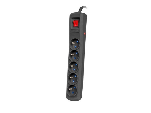 R-5 maitinimo juosta 5 m juoda 