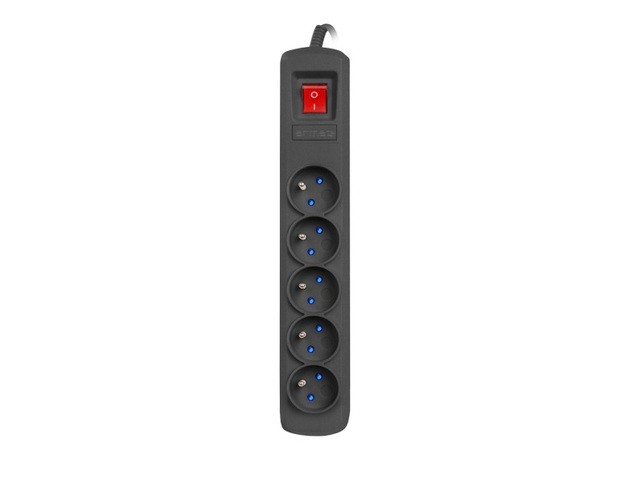 R-5 maitinimo juosta 5 m juoda 