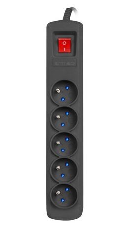 arc-5 maitinimo juosta 3,0 m juoda 