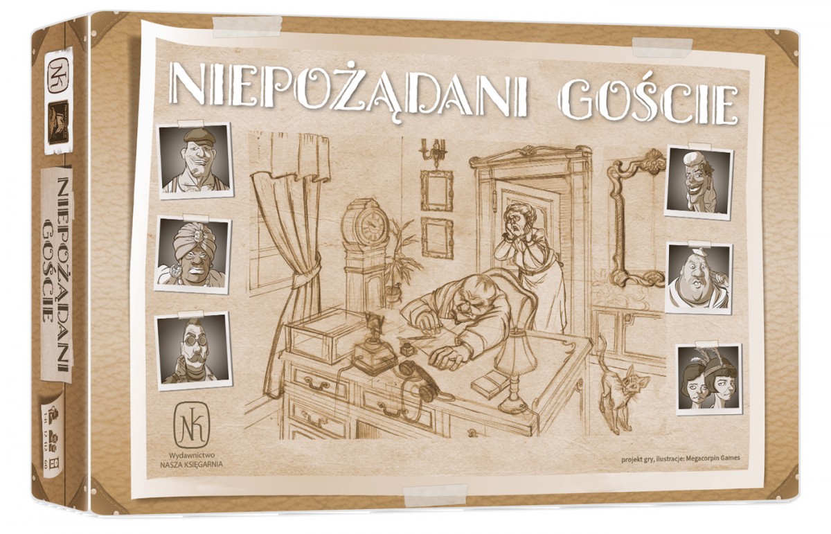 Vakarėlių žaidimas nepageidaujami svečiai nasza księgarnia, pl