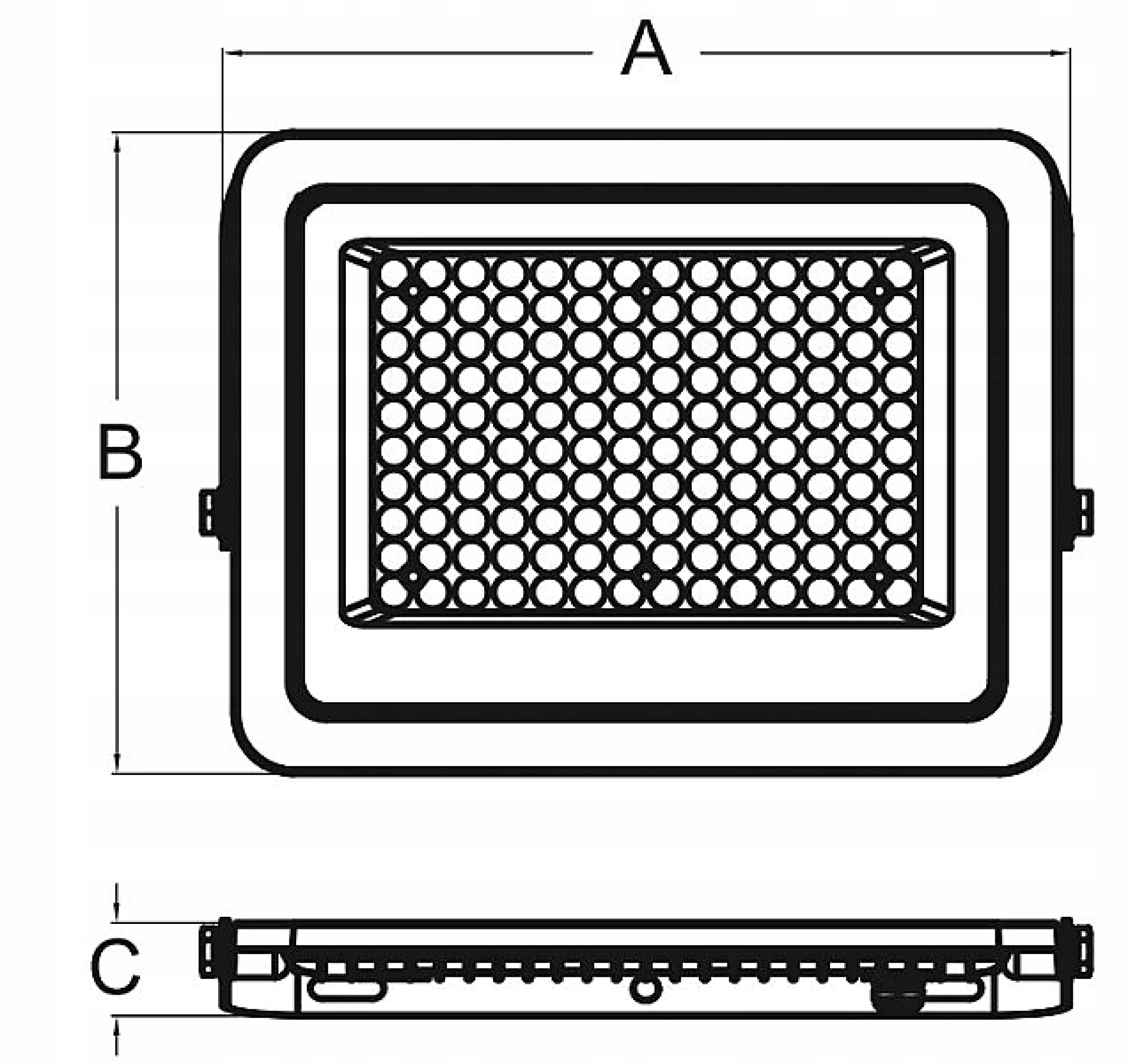 Led prožektorius nl-1 150w 3000k, led prožektorius nl-1 150w 3000k
