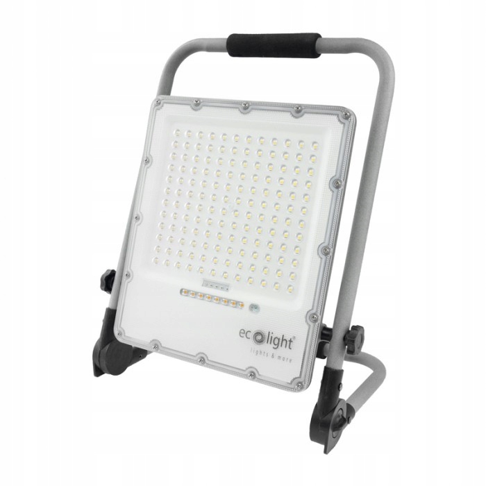 Prožektorius - led halogeninis nešiojamasis 100w - neutralios baltos spalvos (5000k)