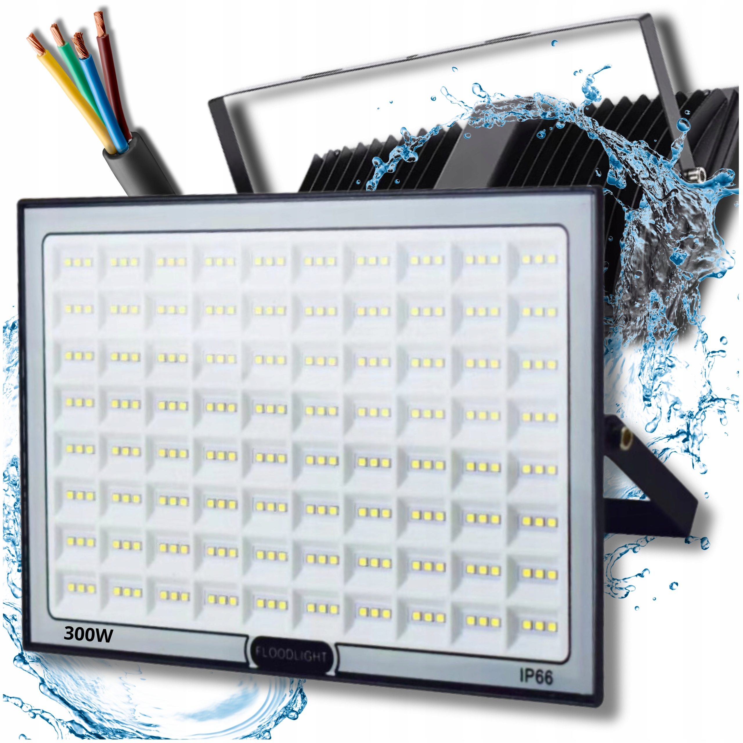 Aukščiausios klasės LED prožektorius 300W 30000lm 4000K IP65