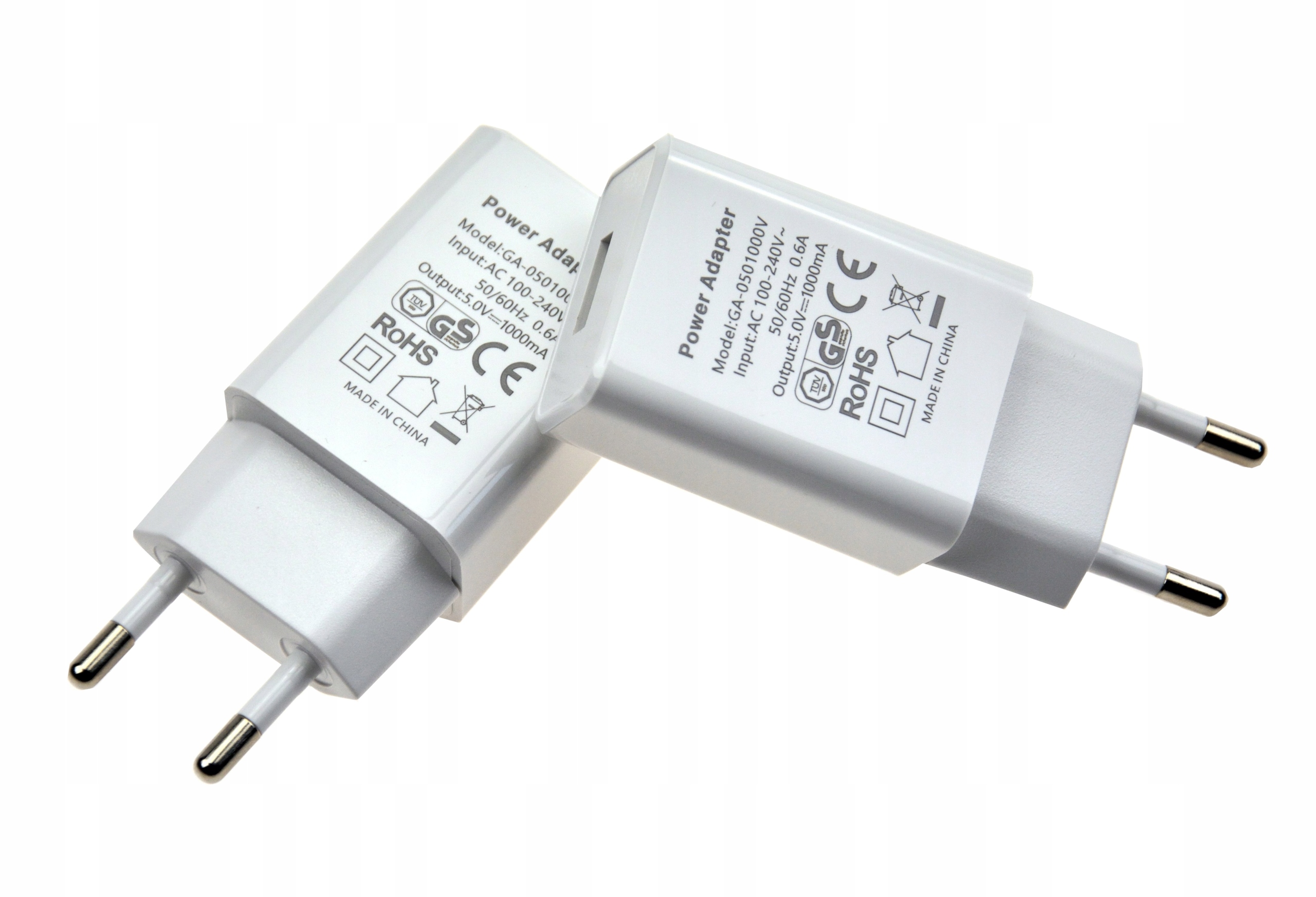 Tinklo ikroviklis usb a adapterio kištukas 1a 5v 10w