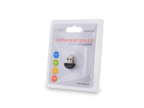 Savio bluetooth adapteris bt-02