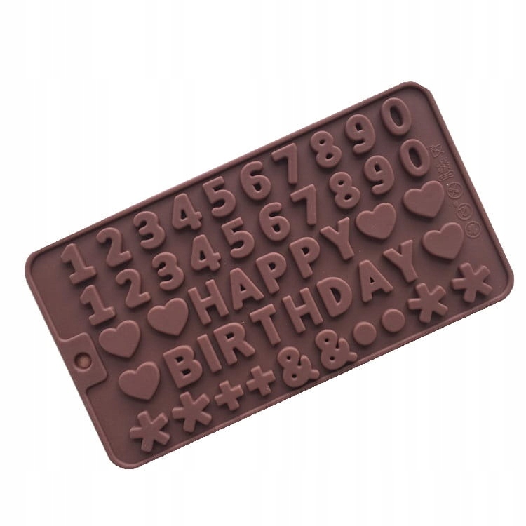 Karl Hausmann sausainių formelė Alphabet, 33,3x22 cm