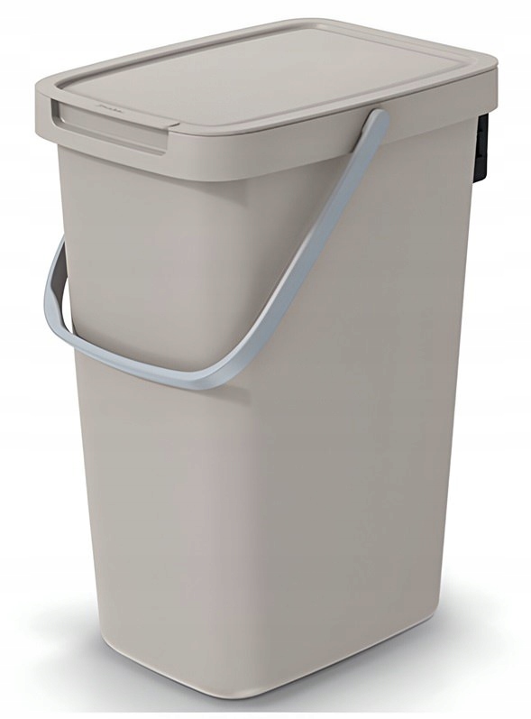 Keden šiukšliadėžė systema q collect, smėlio spalvos, 25 l