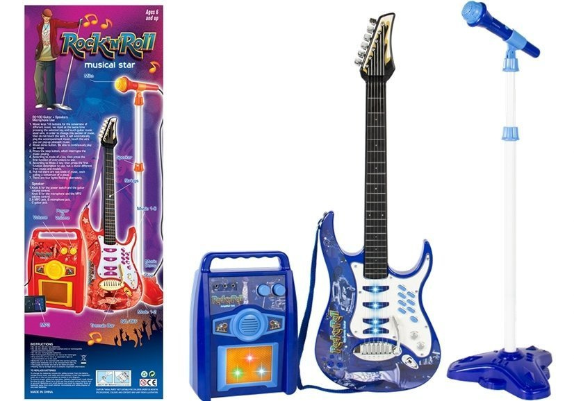 Vaikiška gitara su priedais Lean Toys