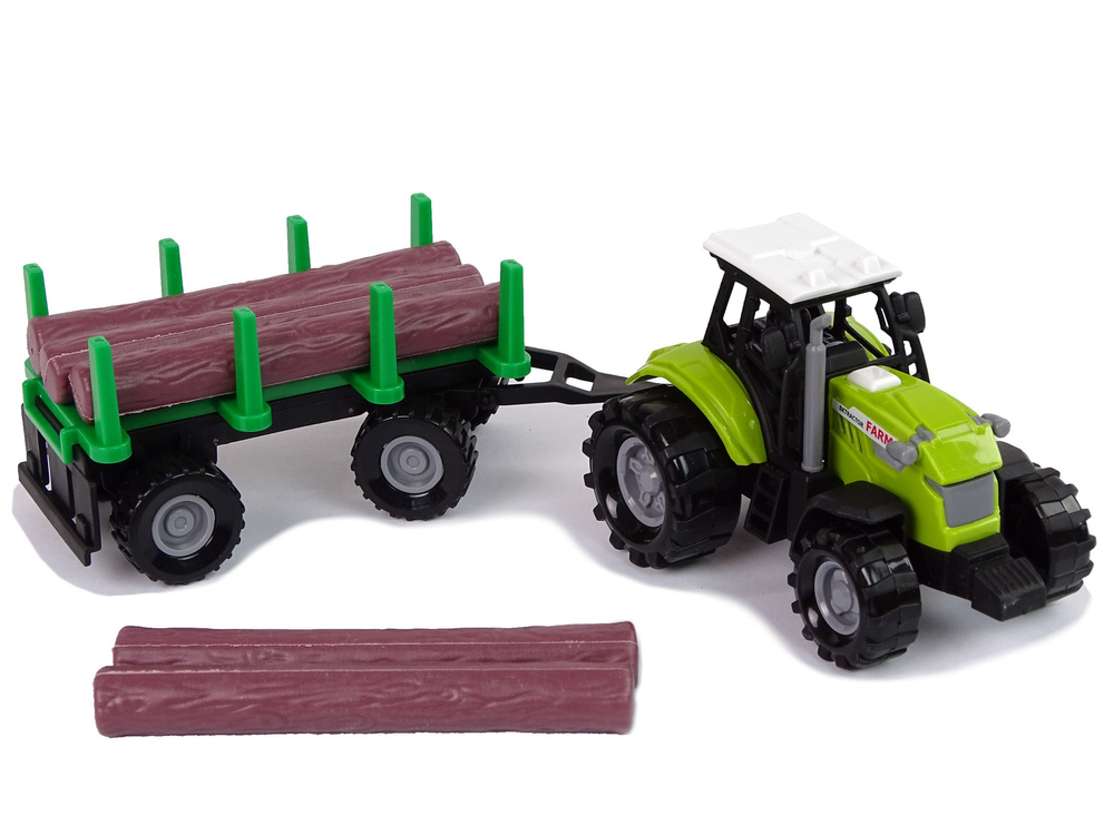 Traktorius su priekaba lean toys