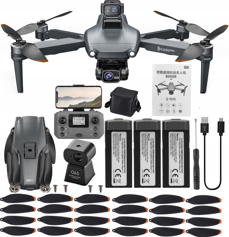 Dronas gps, wifi , 5g, kamera, 5000 m