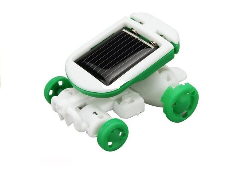 Mokomasis saulės roboto rinkinys, 6in1