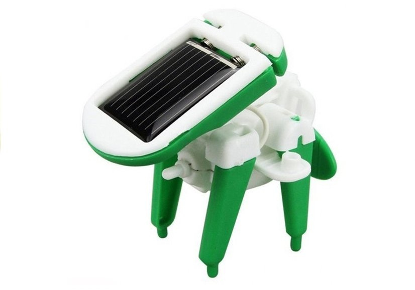Mokomasis saulės roboto rinkinys, 6in1
