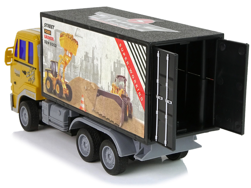Lean toys statybinis sunkvežimis rc 1:24 geltona