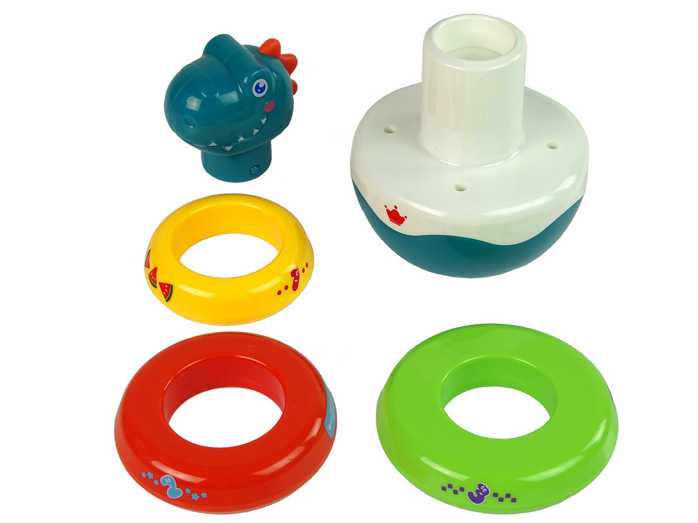 Bubble dragon rattle coloured rims