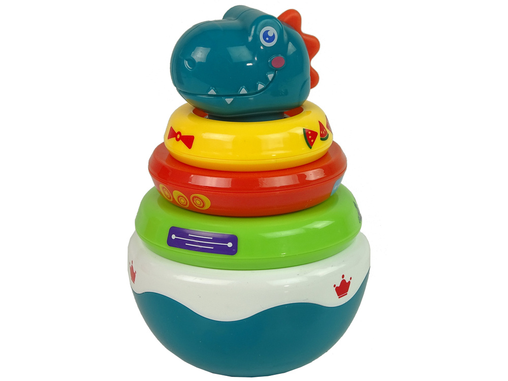 Bubble dragon rattle coloured rims