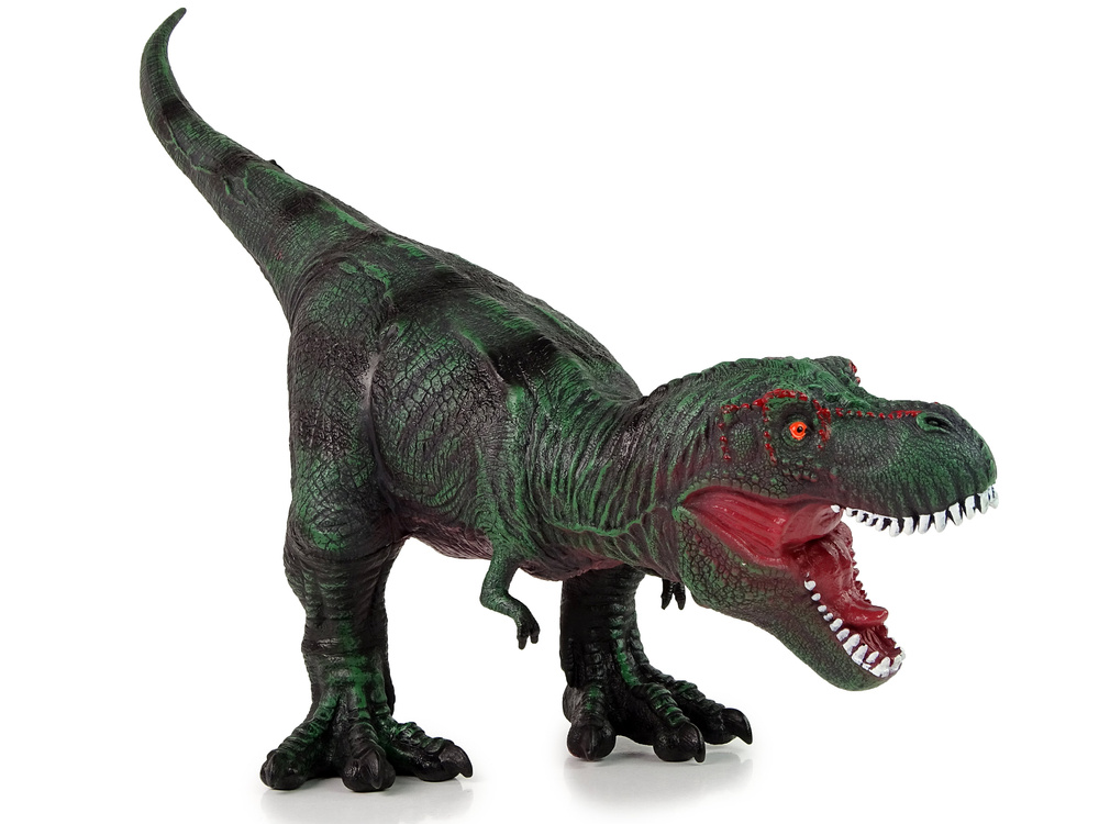 Dinozauro figūrėlė large dinosaur tyrannosaurus rex, 67 cm, žalia