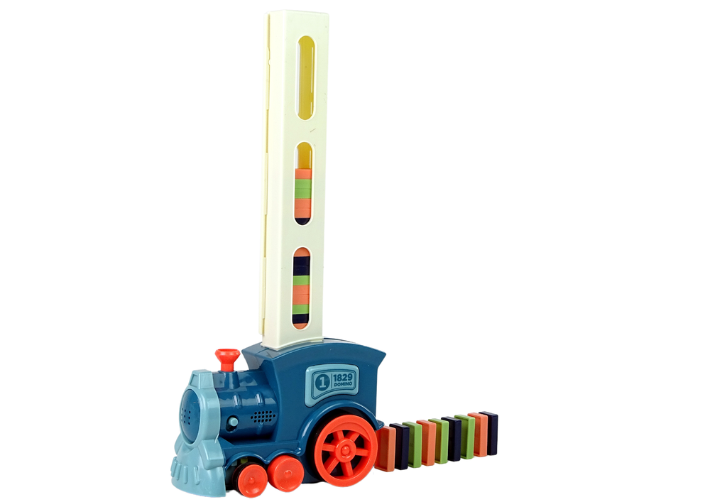 Domino traukinys su garsais