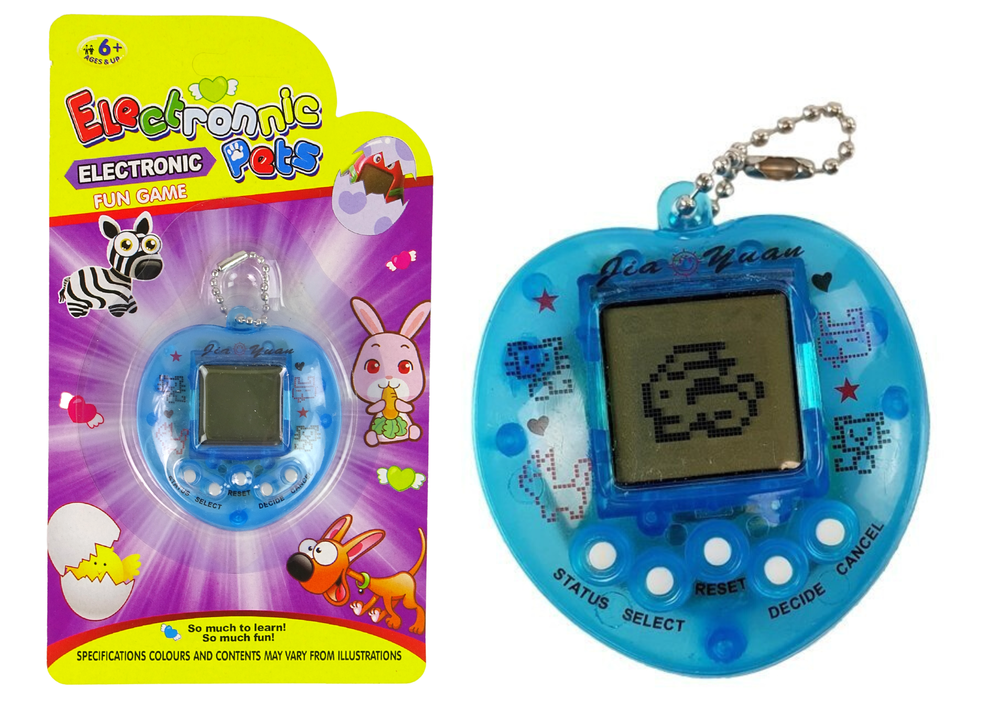 Interaktyvus žaidimas lean toys tamagotchi animal blue game