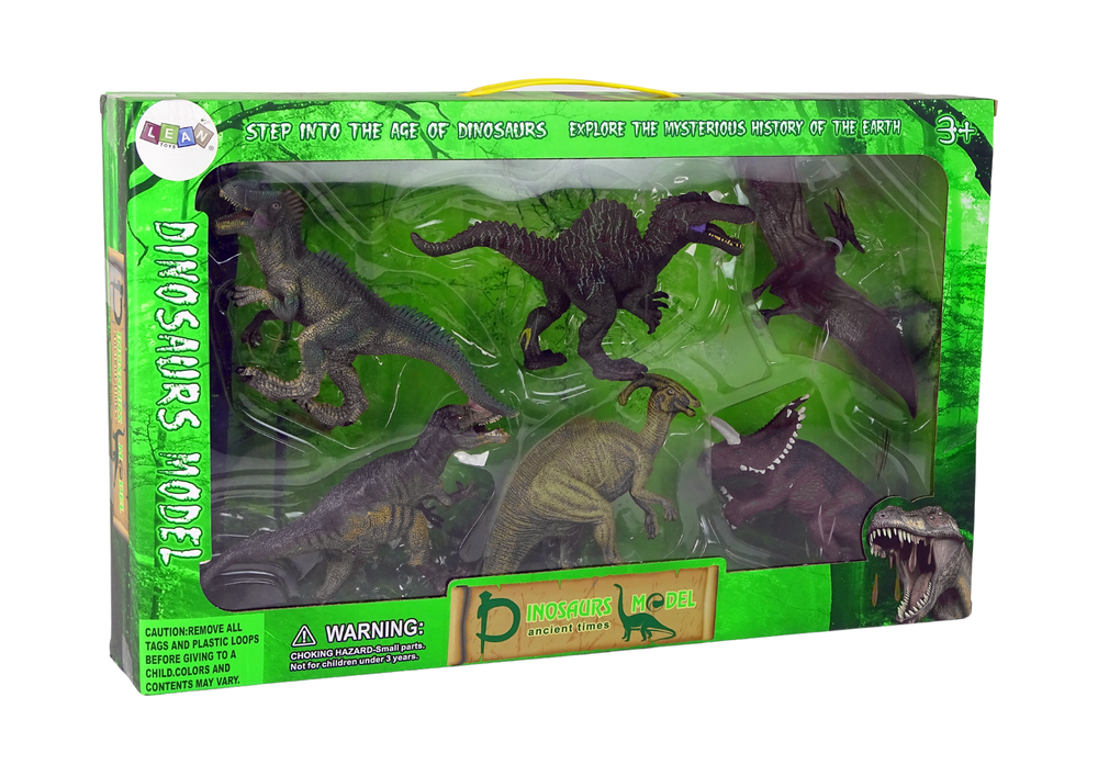 Dinozaurų figūrėlių rinkinys, 6 vnt.