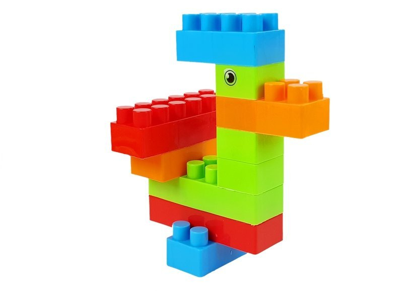 Vaikiškas konstruktorius lean toys, 320 kaladėlių