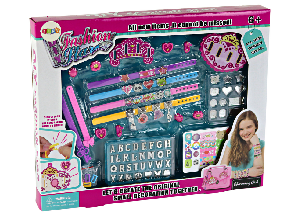 Kūrybinis papuošalų gamybos rinkinys vaikams lean toys