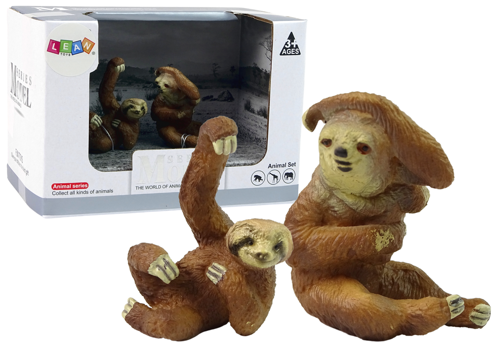 Figūrėlių rinkinys leantoys tinginiai