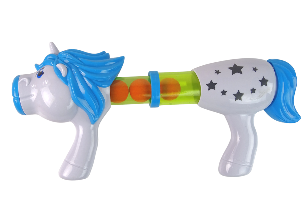 Minkštais kamuoliukais šaudantis ginklas unicorn