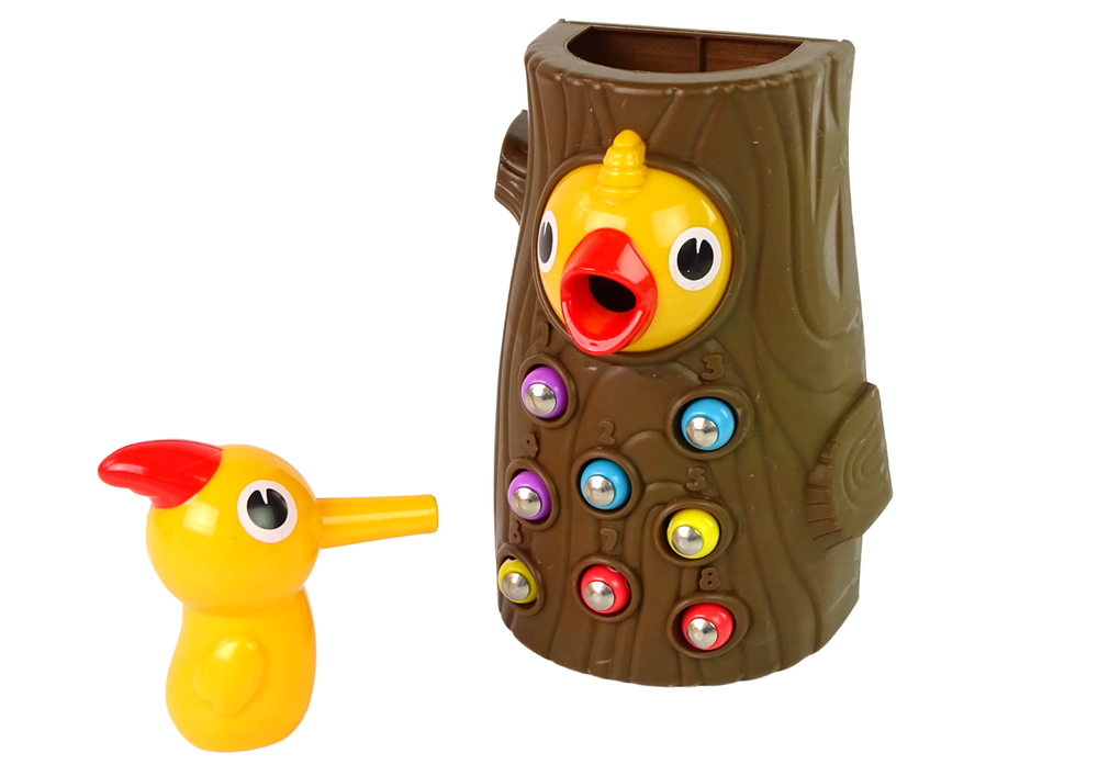 Edukacinis magnetinis žaislas su 8 sliekais, 17 × 8 × 8 cm
