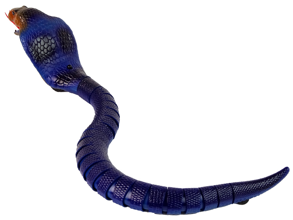 Nuotoliniu būdu valdomas kobra gyvatės žaislas, 44 cm
