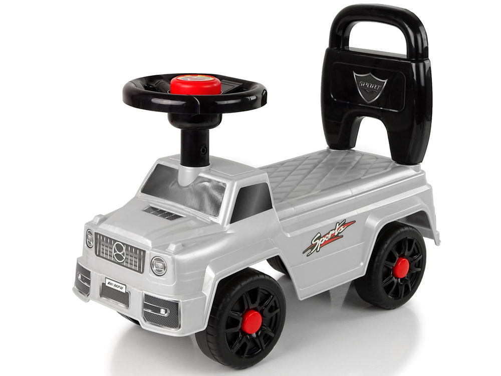 Paspiriama mašinėlė lean toys qx-5500- 2 su atlošu silver