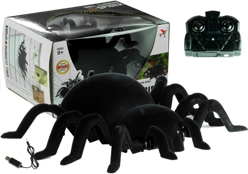 Interaktyvus nuotoliniu būdu valdomas voras tarantulas
