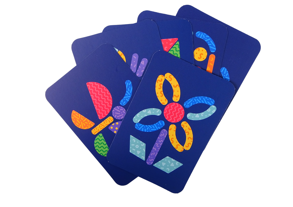 Magnetinės dėlionės Lean Toys Kortelės