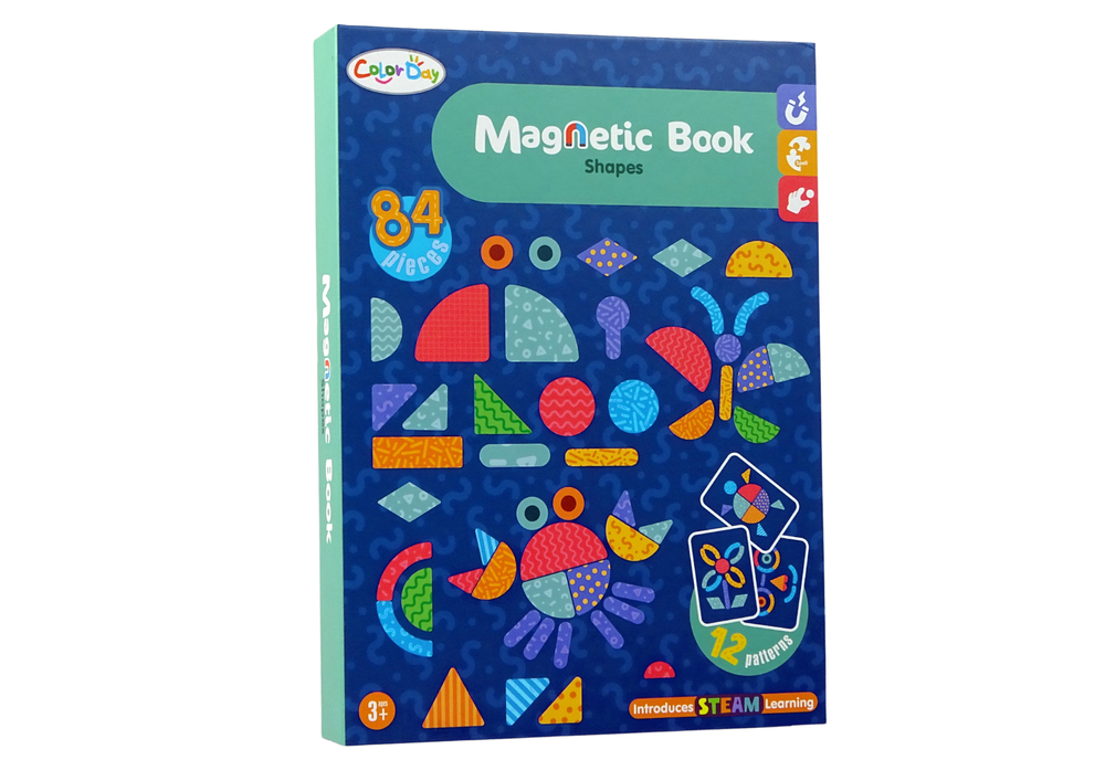 Magnetinės dėlionės Lean Toys Kortelės