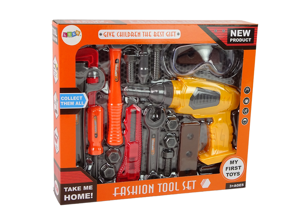 Vaikiškas įrankių rinkinys lean toys