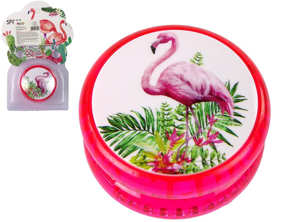 Yoyo su flamingais, rožinė
