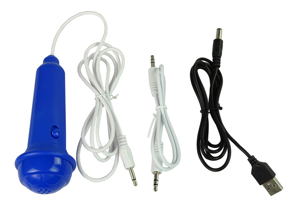 Elektrinis pianinas vaikams, mėlynas, usb
