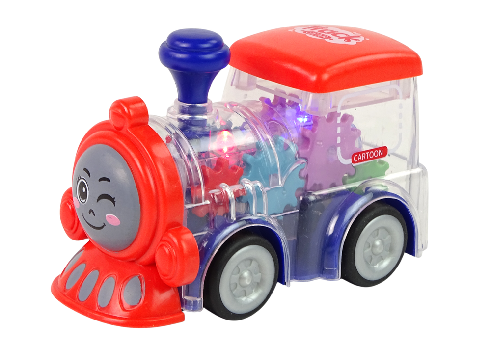 Žaislinis lokomotyvas lean toys