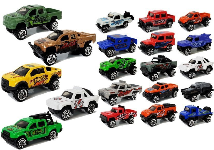 Visureigių automobilių rinkinys berniukams lean toys, 20 vnt.