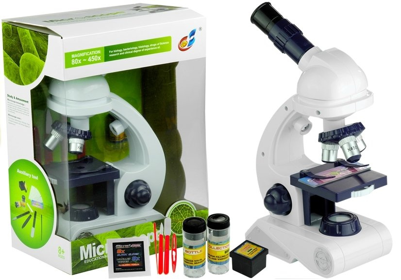 Vaikiškas mikroskopas su priedais Lean Toys