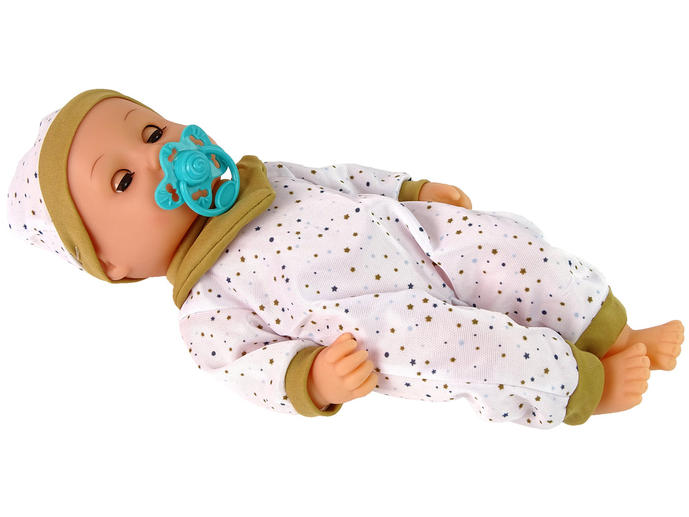 Lėlė kūdikis su buteliuku lean toys tutu love, 38 cm