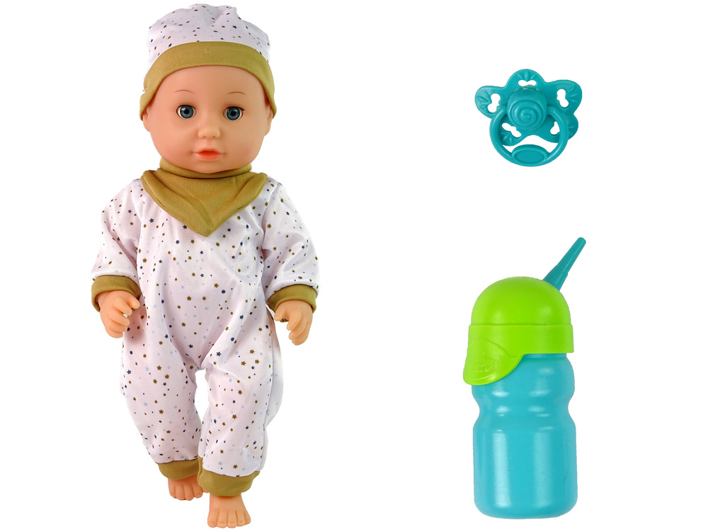 Lėlė kūdikis su buteliuku lean toys tutu love, 38 cm