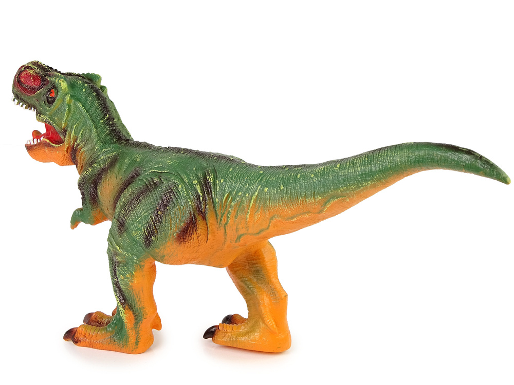Dinozauro figūrėlė large dinosaur tyrannosaurus rex, 60 cm, žalia