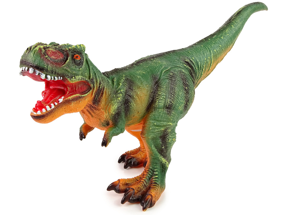 Dinozauro figūrėlė large dinosaur tyrannosaurus rex, 60 cm, žalia