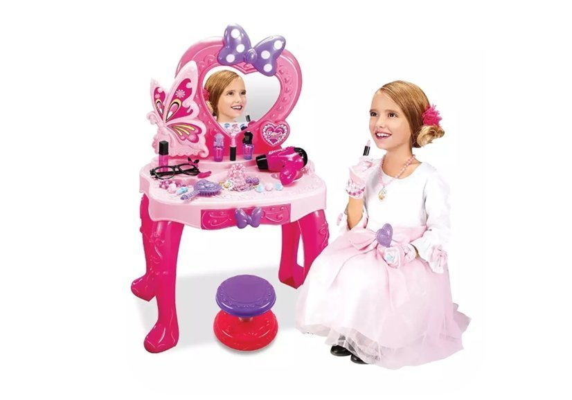 Vaikiškas grožio staliukas kidkraft 76123, rožinis