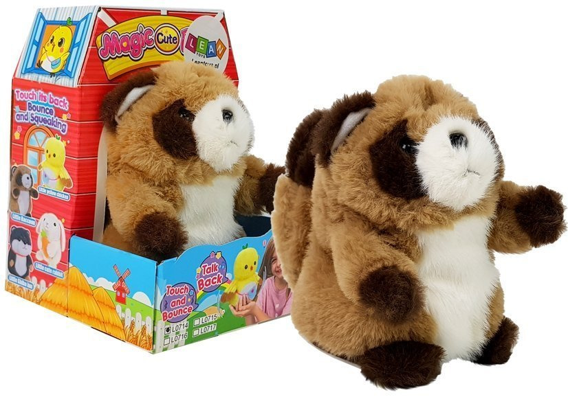 Interaktyvus kalbantis meškėnas Lean toys