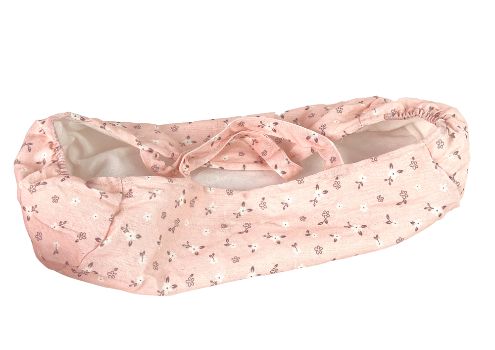 Lėlė kūdikis su čiulptuku ir nešykle leantoys, 46 cm